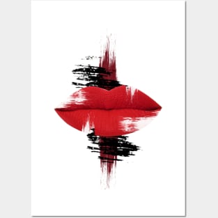 Passion Lips Posters and Art